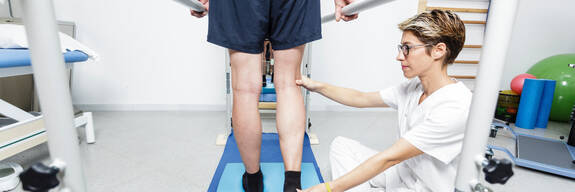 Gangschulung und Sturzprophylaxe