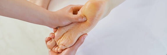 Fussreflexzonen-Massage